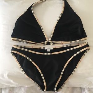 Classic Burberry bikini!